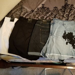 4 pairs of shorts
